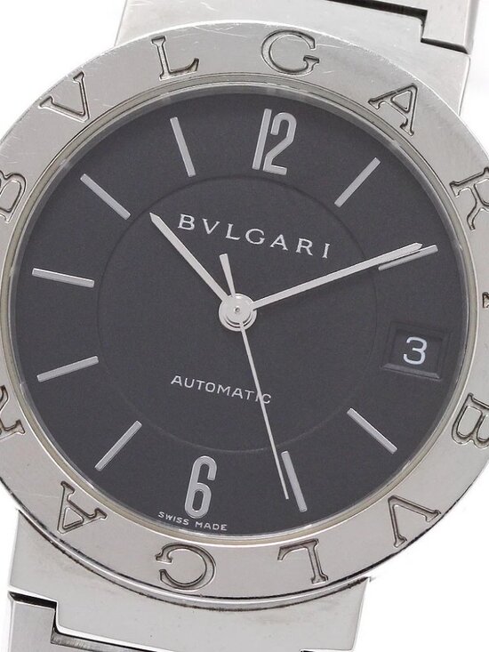 BVLGARI BVLGARIBVLGARI BB33SS Date Black Dial Automatic Men\'s Watch_939202 main image 7